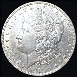 1902 Morgan Silver Dollar CLOSELY UNCIRCULATED