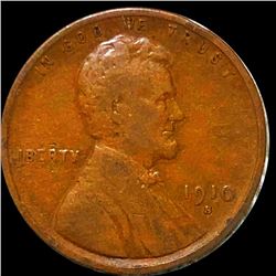 1910-S Lincoln Wheat Penny NICELY CIRCULATED