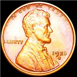 1920-S Lincoln Wheat Penny UNCIRCULATED