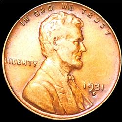 1931-D Lincoln Wheat Penny CLOSELY UNCIRCULATED