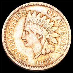 1859 Indian Head Penny LIGHTLY CIRCULATED