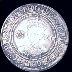 1551-53 Edward VI 1 Shilling NICELY CIRCULATED