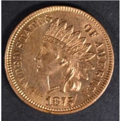 1875 INDIAN HEAD CENT CH BU RD