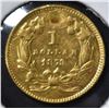 Image 2 : 1873 $1 GOLD INDIAN PRINCESS  BU