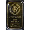 Image 3 : 2018  1 TROY OZ GOLD BAR YEAR OF THE DOG