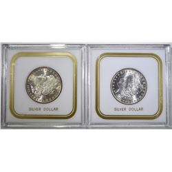 1884-O & 1885-O CH/GEM BU MORGAN DOLLARS