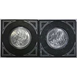 1890 & 1896 CH/GEM BU MORGAN DOLLARS
