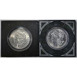 1897 & 1898 CH/GEM BU MORGAN DOLLARS
