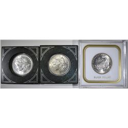 2 1904-O & 1921 CH/GEM BU MORGAN DOLLARS