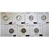 Image 1 : LOT OF 7 MERCURY DIMES  :