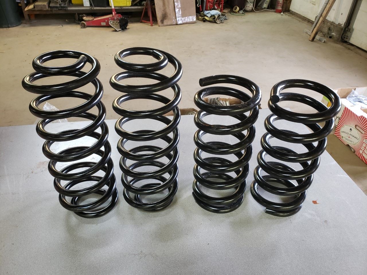 Front Rear Spring COMPLETE SET OF FRONT AND REAR SPRINGS NO RESERVE