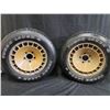 Image 1 : SET OF 4 TIRES 2 TURBO LASER NO RESERVE