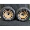 Image 2 : SET OF 4 TIRES 2 TURBO LASER NO RESERVE