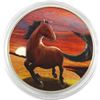 Image 1 : 2014 GB 2-Pound Coloured Year of the Horse 1oz Fine Silver Coin (Tax Exempt) Coin comes in a protect
