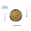 Image 1 : 1990 Canada $5 1/10oz Fine Gold Maple (Tax Exempt)