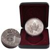 Image 1 : 1998 Canada $5 '1908-1998 Anniversary' 1oz Fine Silver Maple (Tax Exempt) Coin comes encapsulated wi