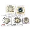 Image 1 : 2014 Canada $10 Commemorative Fine Silver Coin Collection (Tax Exempt) You will receive the followin