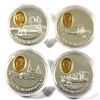 Image 1 : 1992 & 1993 Canada $20 Sterling/Gilt Aviation Series 4-coin Collection. You will receive the 1992 de