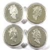 Image 2 : 1992 & 1993 Canada $20 Sterling/Gilt Aviation Series 4-coin Collection. You will receive the 1992 de