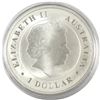 Image 2 : 2014 Australia $1 Coloured Saltwater Crocodile 1oz Fine Silver Coin with Gemstone Accent (Tax Exempt
