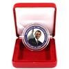 Image 1 : USA 1oz Fine Silver Coloured President - Barack Obama - Fine Silver Round (Tax Exempt) Coin comes en