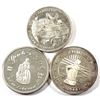 Image 1 : 3x 1oz Commemorative Fine Silver Rounds (Tax Exempt) You will receive a 1oz Ted Williams - Great Slu