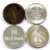 Image 2 : Lot of 1oz Fine Silver Rounds (Tax Exempt) You will receive 4 different Rounds in this lot. 4pcs.