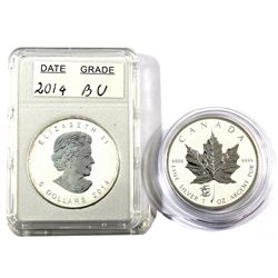 2012 Dragon Privy & 2014 Horse Privy Canada $5 1oz Fine Silver Maples (Tax Exempt) Light toning. 2pc