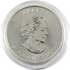 Image 2 : 2014 Canada $5 Holographic 1oz Fine Silver maple Leaf  (Tax Exempt) Coin comes in a protective capsu