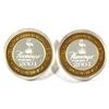 Image 2 : Pair of 2001 Las Vegas $10 Fine Silver Gaming Tokens (Tax Exempt) Tokens come in protective capsules