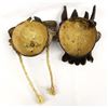Image 2 : 2 Vintage Mexican Coconut Masks