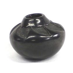 Historic Santa Clara Pottery Bowl by F. Velarde