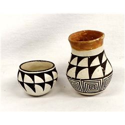 2 Pieces Historic Native American Acoma Pottery