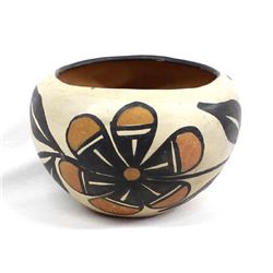 Historic Santo Domingo Pueblo Pottery Bowl