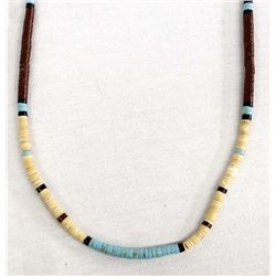 Native American Santo Domingo Heishi Necklace