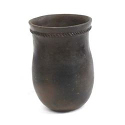 Native American Navajo Pottery Drum Jar