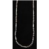 Image 1 : Vintage Native American Sterling Bead Necklace