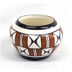 Acoma Pottery Bowl by G. Louis