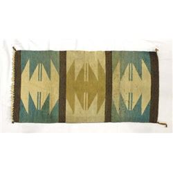 Vintage Navajo Wool Textile Rug