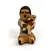 Image 1 : Jemez Pueblo Pottery Miniature Storyteller