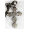 Image 3 : Vintage Navajo Sterling Turquoise Cross Necklace