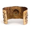 Image 3 : Navajo Copper Repousse' Cuff Bracelet