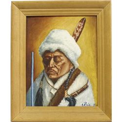 Original ''Wind River Shoshone'' Painting