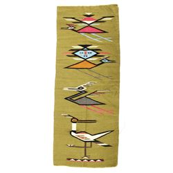 Vintage Mexican Wool Textile