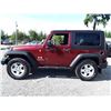 Image 8 : C6C --  2009 JEEP WRANGLER X, RED, 258,633 KMS
