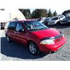 Image 2 : A11 --  2002 FORD WINDSTAR SPORT, RED, 202,430 KMS