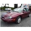 Image 1 : B4 --  1996 FORD TAURUS GL , Red , 33,952 MILES