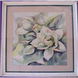 Georges Le Duc, Camellias, 2 Matching W/C's #893079