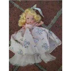 Nancy Ann  Cinderella molded socks silver #893106