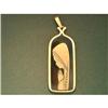 Image 1 : Art Deco at its Best Silhouette in 18k Pendant #893138